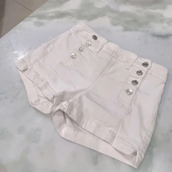 American Eagle Double Button Row Shorts - Picture 2 of 4